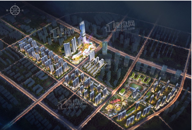 长沙北中心保利时代效果图