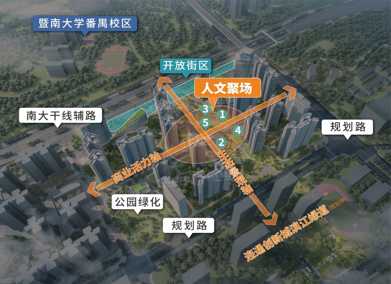 【越秀大学星汇城】建面约88-125方三到五房 单价3.7万起 番禺不限购-广州楼盘网