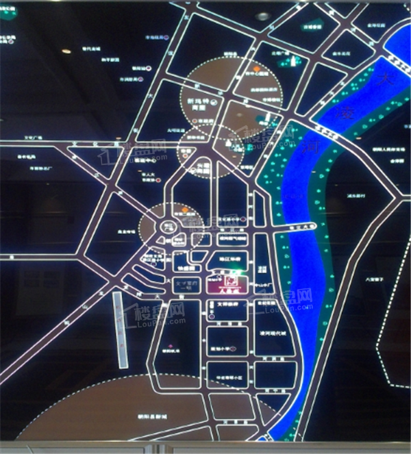 宏达·天骄城位置图