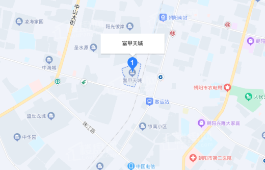 富甲天城位置图