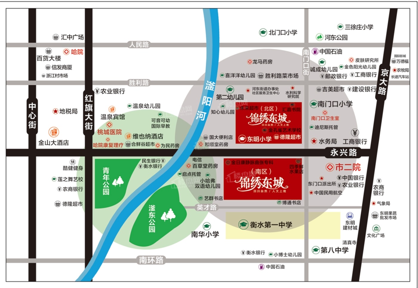锦绣东城位置图