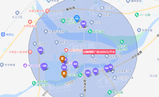 亿隆国际广场位置图