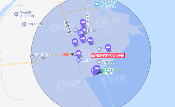 宏运·国际商务港位置图