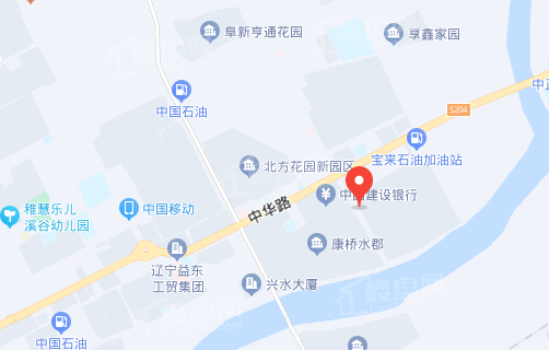 福鑫一品水岸洋房位置图