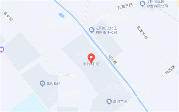 水岸华庭位置图