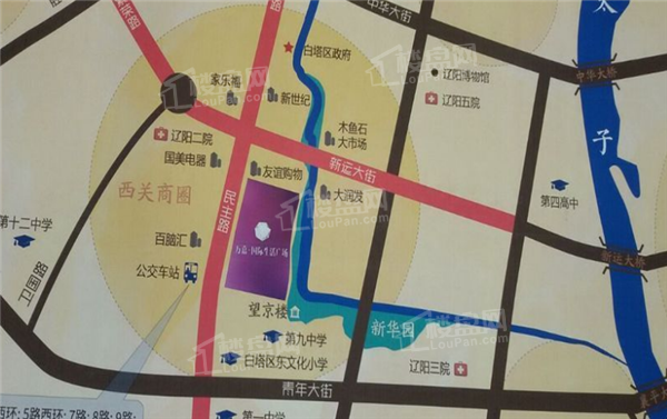 万嘉国际生活广场位置图