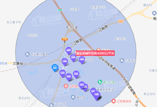 晟宝龙城市花园位置图