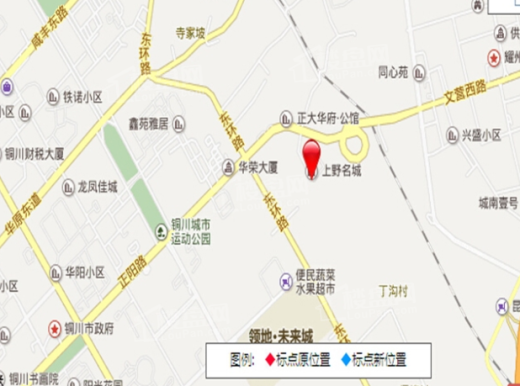 铜川上野名城位置图
