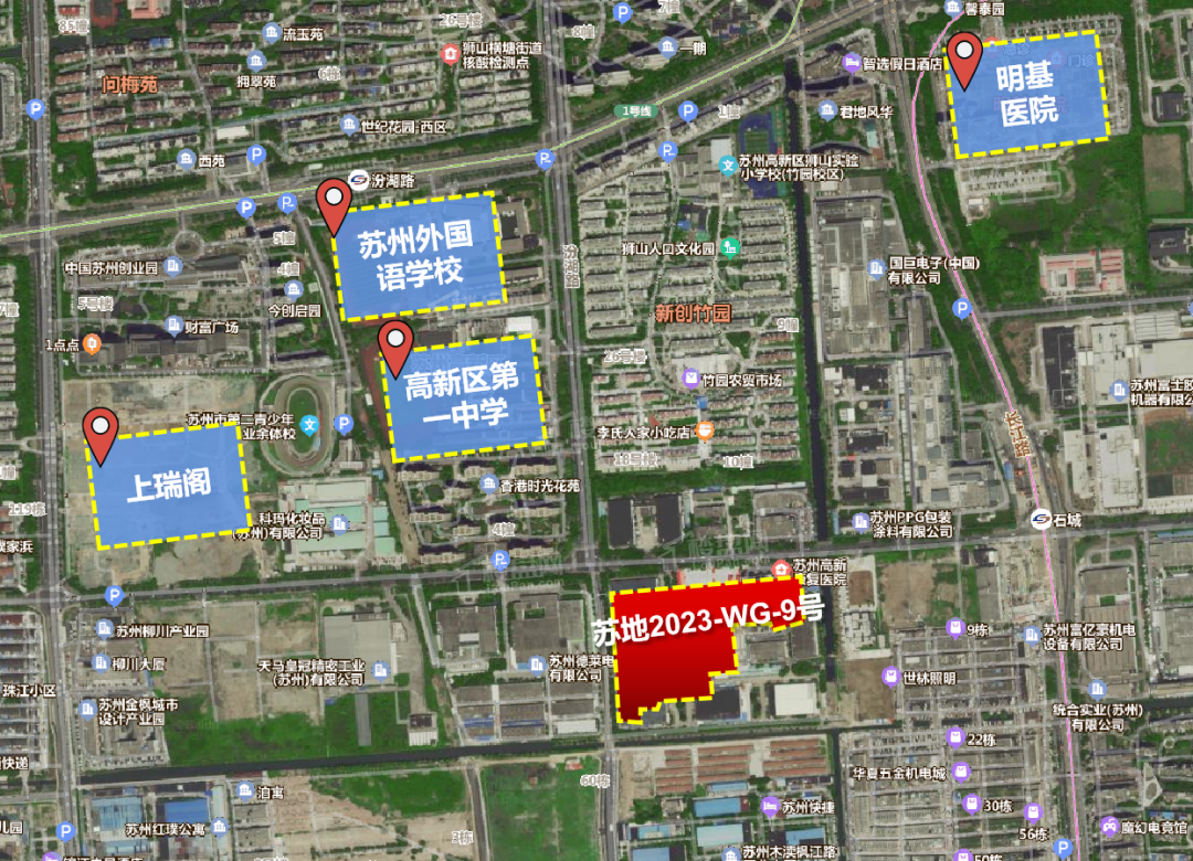 苏地2023-WG-9号地块规划方案变更批前公示-苏州楼盘网