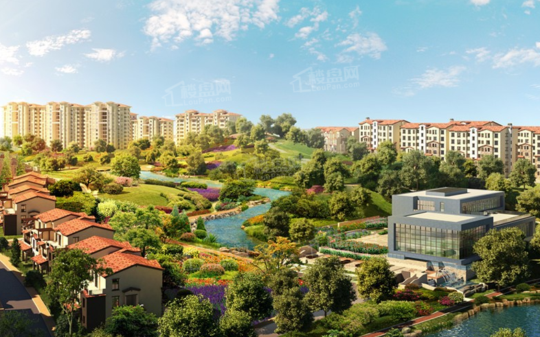 中孚泰龙源山居效果图