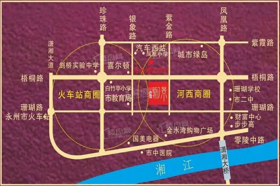 鸿腾御景位置图