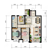 建面120.00平米