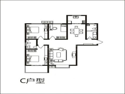 3室2厅2卫136平