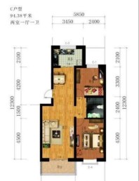 新城家苑户型结构