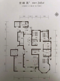 誉峰R'户型245平
