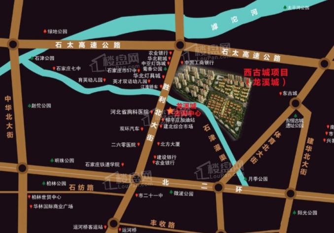 龙溪城位置图