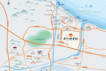 鑫远·太湖健康城位置图
