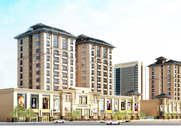 中盛·枫丹白露效果图