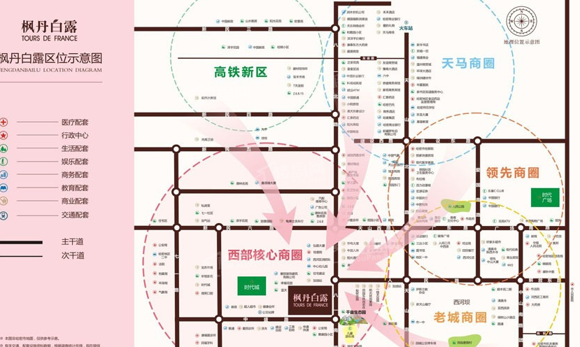 中盛·枫丹白露位置图