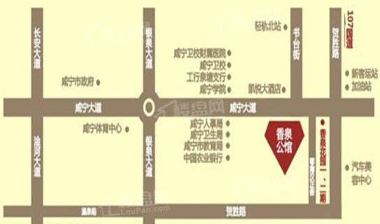 香泉公馆位置图