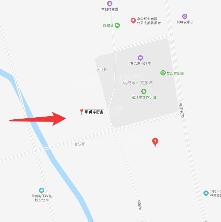 东润学府里位置图