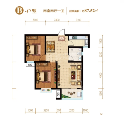 B2户型