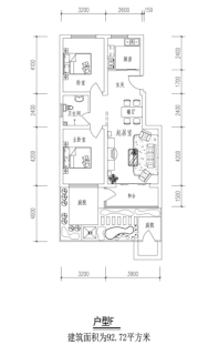 F户型一层