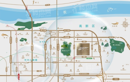 江阴星河湾位置图