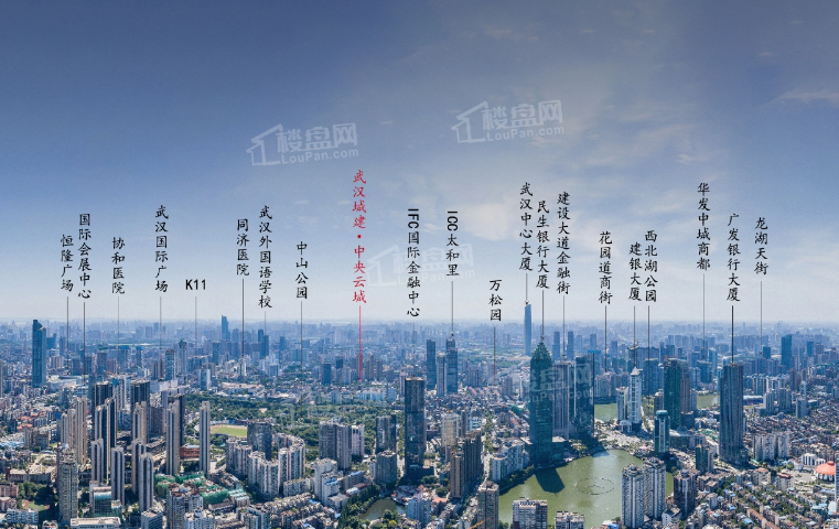 武汉城建中央云城效果图