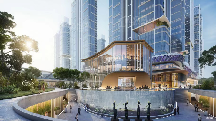 武汉城建中央云城效果图