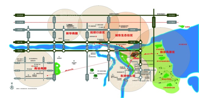 电建地产·海赋外滩位置图