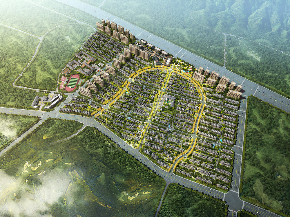 济南中铁城小区环境舒适；绿植覆盖率高