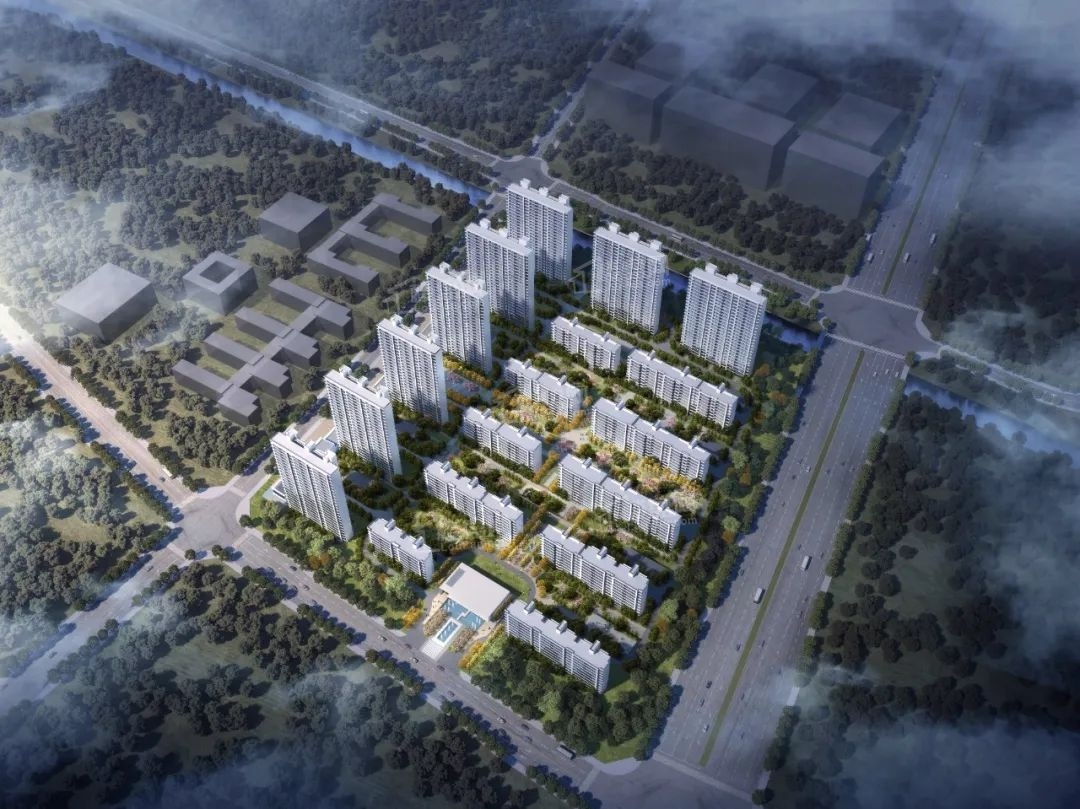 荣润·云樾湖畔规划8栋26F高层和10栋10F洋房，户型建面约95-185㎡！