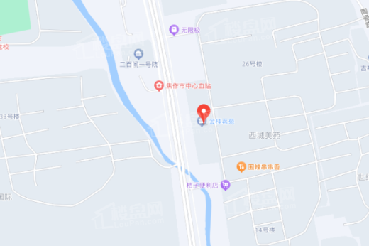 明河·金桂茗苑位置图