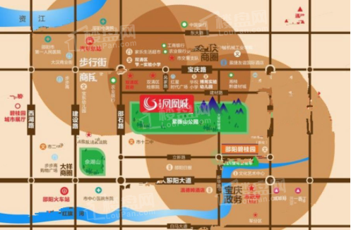 碧桂园·凤凰城位置图