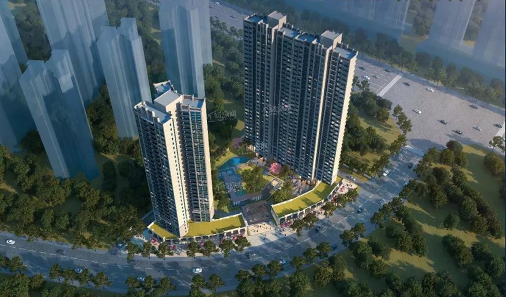 柏悦湾服务周到 物业费住宅：1.2元/m²/月
