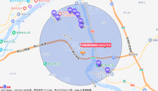 中国供销·龙溪源位置图