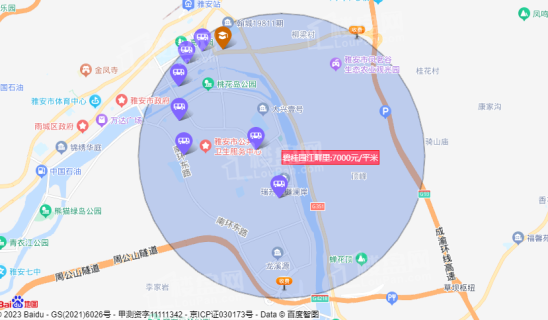 碧桂园·江畔里位置图