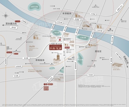 中南玺樾位置图