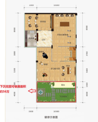 一米阳光户型图447㎡独栋别墅