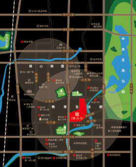 昌恒·观山悦位置图