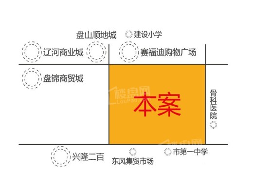 万合城市广场位置图