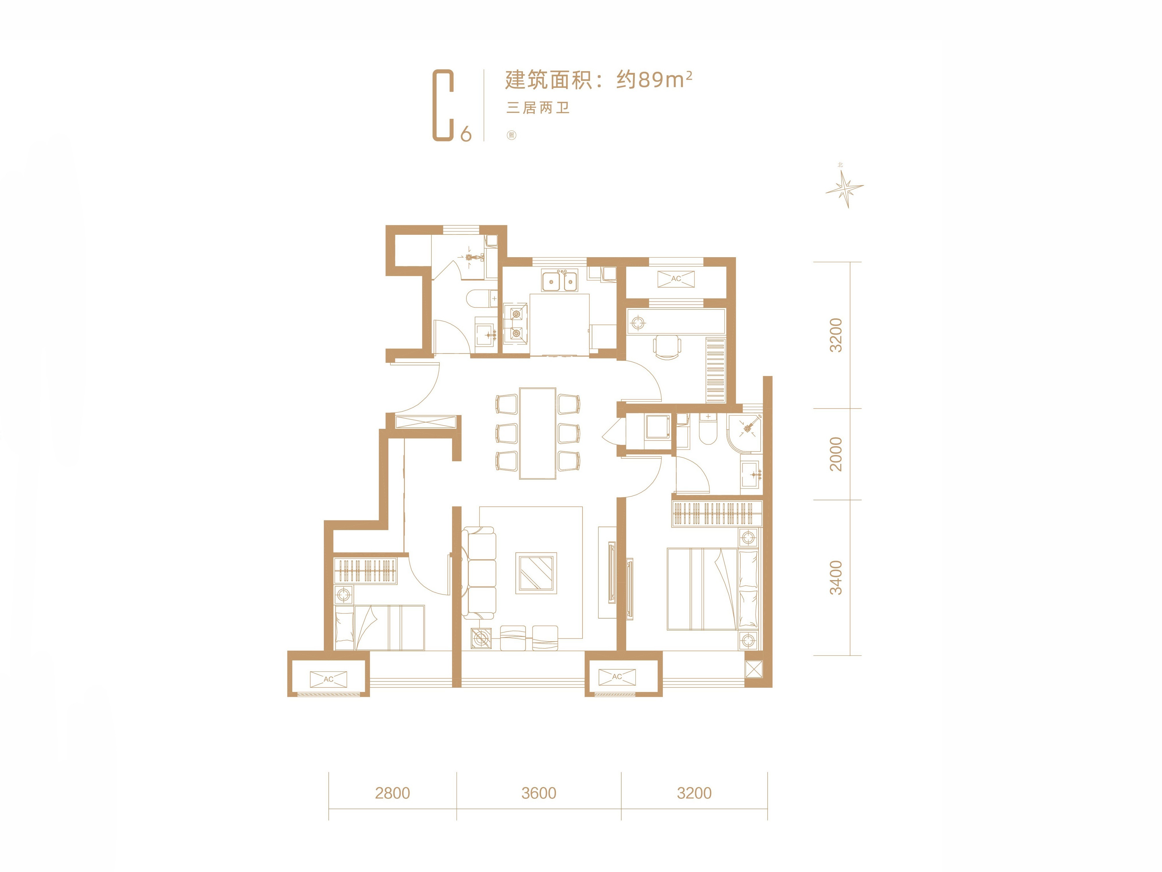 熙红印户型图片