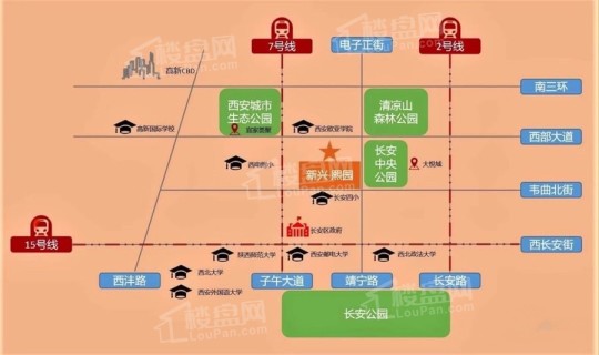 新兴熙园位置图