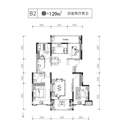 B2户型