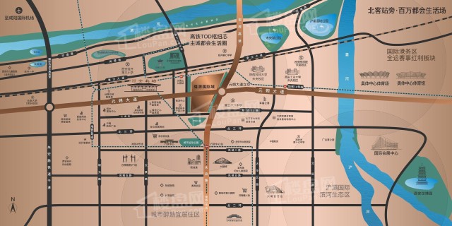 隆源国际城位置图