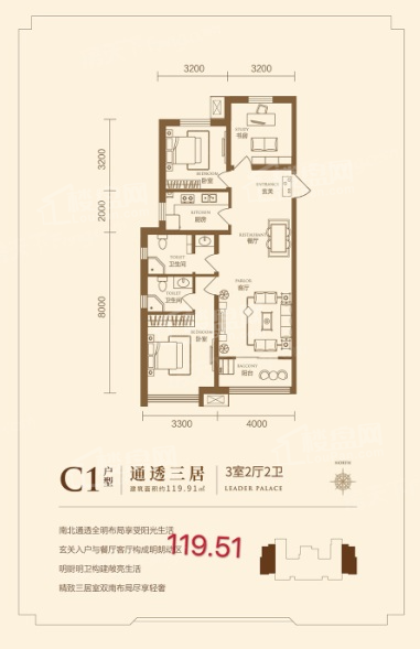 C1户型