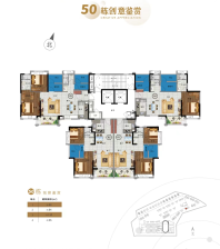 六期50栋84-110㎡