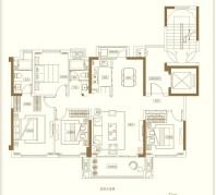 融侨碧桂园铂玥府户型图