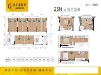 涛汇领峰府户型图34-43㎡公寓